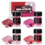 Edible Glitter Luster Dust – 4 Vibrant Colors
