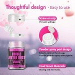 Aheroi 30-Color Edible Glitter Dust Set