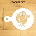 50 Pack Cake Stencils for Fun Baking Decor