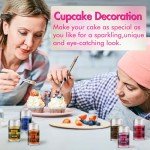 Aheroi 30-Color Edible Glitter Dust Set