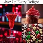 Red Edible Glitter for Cakes and Drinks