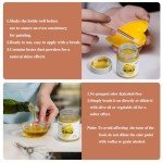 Metallic Gold Edible Glitter Paint for Baking