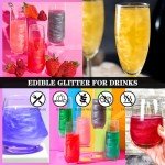 Edible Glitter Luster Dust – 4 Vibrant Colors
