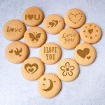 20-Pack Valentine's Day Cake Stencil Set