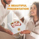 10-Inch White Cake Boxes with Boards & Stickers