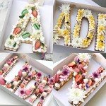 26 Alphabet Cake Stencils for DIY Baking