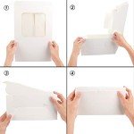 10 Set Large Cake Boxes with Round Boards