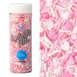 Heart-Shaped Valentine's Day Edible Sprinkle Mix