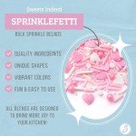 Heart-Shaped Valentine's Day Edible Sprinkle Mix