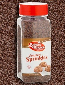 Chocolate Sprinkles for Ice Cream and Baking 10 oz
