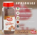 Chocolate Sprinkles for Ice Cream and Baking 10 oz