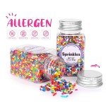 Bulk Rainbow and Confetti Sprinkles for Baking