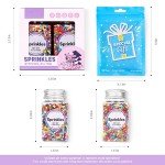 Bulk Rainbow and Confetti Sprinkles for Baking