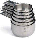 Stainless Steel Measuring Cups Set – 6 Pieces