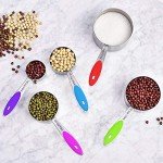16-Piece Stainless Steel Measuring Cups and Spoons Set
