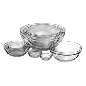 Anchor Hocking 10-Piece Nesting Mixing Bowl Set