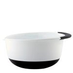 OXO Good Grips 5-Quart Mixing Bowl, White/Black