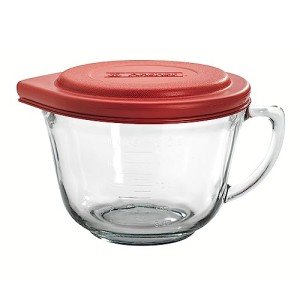 Anchor Hocking 2 Quart Glass Batter Bowl