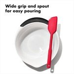 OXO Good Grips 5-Quart Mixing Bowl, White/Black