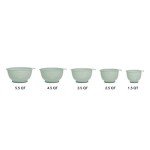 KitchenAid Classic Mixing Bowls Set of 5 - Pistachio