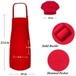 Kids Baking Set with Apron, Chef Hat, and Recipes
