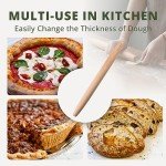 Wooden French Rolling Pin for Baking 15.75-Inch