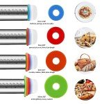 Adjustable Stainless Steel Rolling Pin & Silicone Mat Set