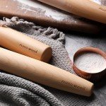 Wooden French Rolling Pin for Baking 15.75-Inch