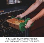 3-Pack Silicone Bread Loaf Pans Set