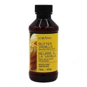 LorAnn Butter Vanilla Bakery Emulsion, 4 oz