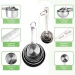 11-Piece Stainless Steel Measuring Spoons & Cups Set