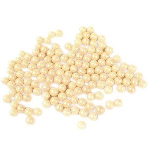 Ivory Edible Sugar Pearls for Cake Decorating