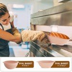 Sourdough Starter Kit with Proofing Baskets and Bags