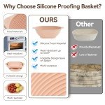 Sourdough Starter Kit with Proofing Baskets and Bags