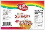 Rainbow Jimmies Sprinkles for Baking and Toppings