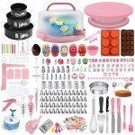 678-Piece Cake Decorating Supplies Kit & Carrier