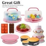 678-Piece Cake Decorating Supplies Kit & Carrier