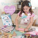 Unicorn Cookie Baking Kit for Kids - 14 Pieces