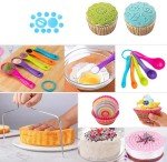 530-Piece Cake Decorating Supplies for Everyone