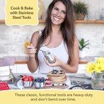 Premium Stainless Steel Measuring Cups and Spoons Set