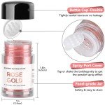 Luster Dust Edible Glitter Set - 4 Colors