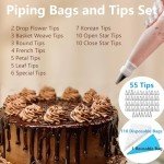 200-Piece Cake Decorating Supplies for Beginners