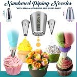 230-Piece Cake Decorating Supplies & Tools Kit