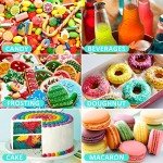 36 Color Liquid Food Coloring Set for Baking