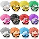 Colorful Edible Glitter for Cakes and Drinks