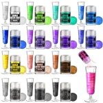 Edible Glitter Set - 15 Color Food Grade Dust