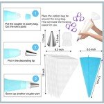 129-Piece Piping Set for Cake Decorating