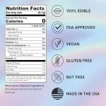 Moonstone Iridescent Edible Glitter for Baking