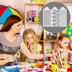 3-Pack Floral Cake Decorating Stencils and Molds