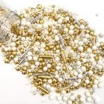 Gold Sprinkles for Cakes and Cupcakes - 130g